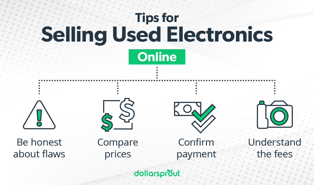 7 Ways to Sell Your Old Electronics for Cash - DollarSprout How to Sell Your Old Electronics for Extra Cash