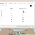 A Guide to Online Shoe Sizes and Fit