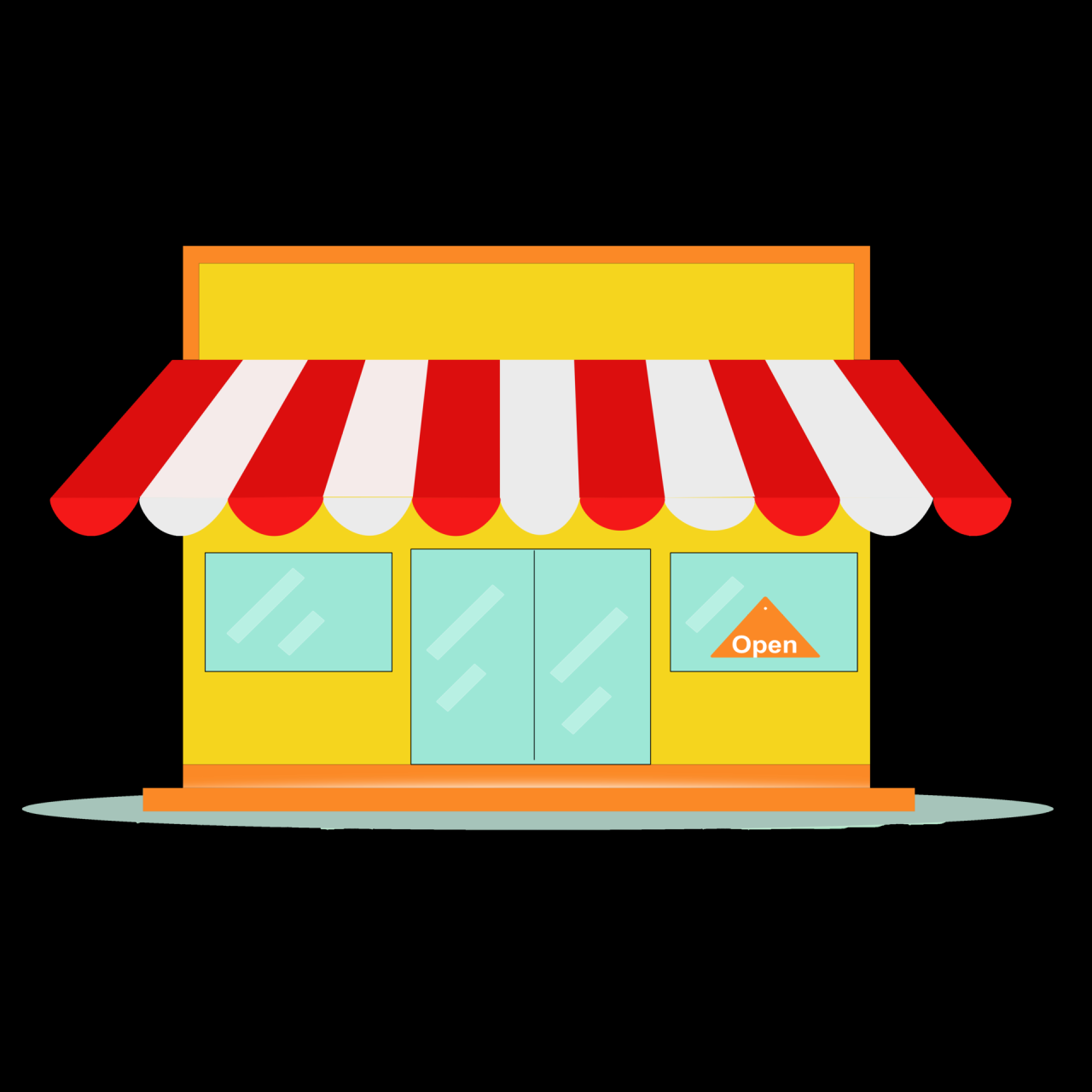 Free Flaches Shop-Illustrationsdesign auf transparentem Hintergrund ... How to Shop for Kids Shoes That Last