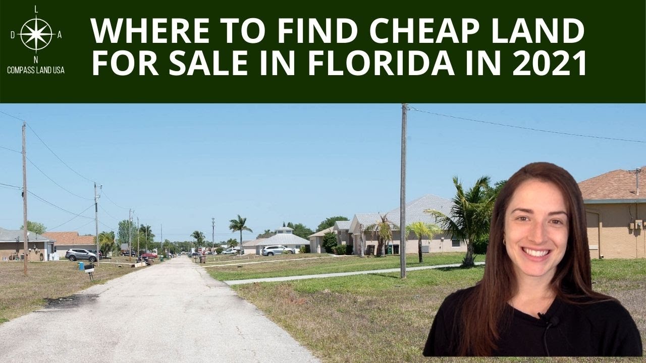 Where to Find Cheap Land for Sale in Florida in 2021 Where to Find Cheap Land for Sale Online